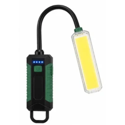 Lampa LED de lucru COBA CB W07B Flexibila cu gat reglabil USB magnet dublu COB