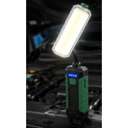 Lampa LED de lucru COBA CB W07B Flexibila cu gat reglabil USB magnet dublu COB