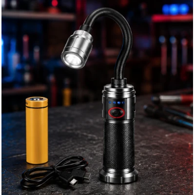 Lampa LED de lucru COBA CB 1507 gat flexibil 35cm magnet 1000 lm