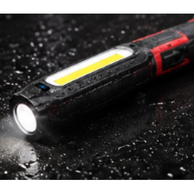 Lampa LED de lucru subtire COBA CB 8905 COB magnet dublu carlige rotative 360