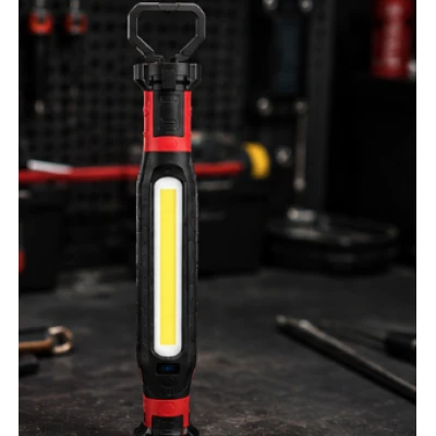 Lampa LED de lucru subtire COBA CB 8905 COB magnet dublu carlige rotative 360