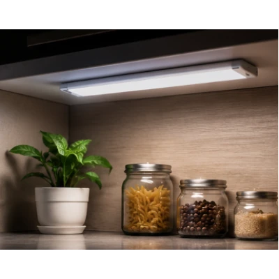 Lampa LED Inteligenta pentru dulapuri COBA CB 2011 cu senzor de miscare reincarcabila USB 40 cm