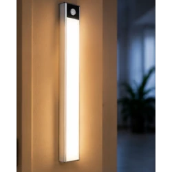 Lampa LED Inteligenta pentru dulapuri COBA CB 2012 cu senzor de miscare reincarcabila USB 30 cm