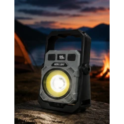 Mini lampa LED COBA CB G21S reincarcabila USB magnet afisaj digital 3 Moduri Iluminare