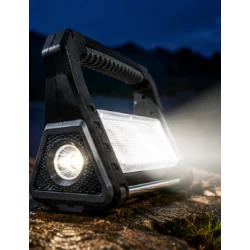 Lampa LED de lucru COBA CB G23 reincarcabila USB COB + XTE LED Magnet Dublu carlig de agatare