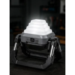 Lampa LED COBA CB G25S RGB + COB reincarcabila USB inaltime reglabila 10 Moduri de Iluminare