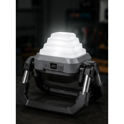 Lampa LED COBA CB G25S RGB + COB reincarcabila USB inaltime reglabila 10 Moduri de Iluminare