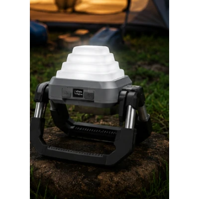 Lampa LED COBA CB G25S RGB + COB reincarcabila USB inaltime reglabila 10 Moduri de Iluminare