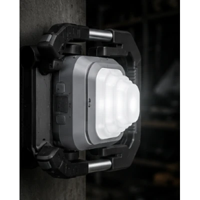 Lampa LED COBA CB G25S RGB + COB reincarcabila USB inaltime reglabila 10 Moduri de Iluminare