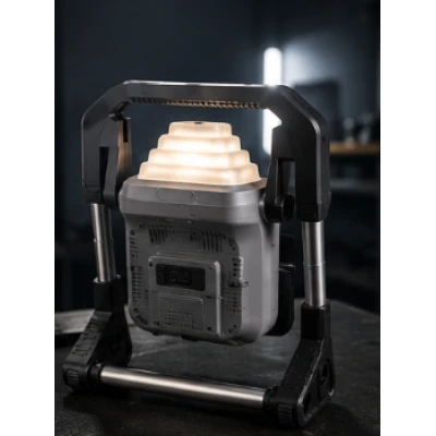 Lampa LED COBA CB G25S RGB + COB reincarcabila USB inaltime reglabila 10 Moduri de Iluminare