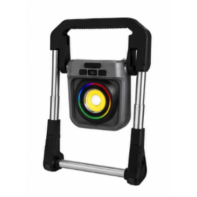 Lampa LED COBA CB G25S RGB + COB reincarcabila USB inaltime reglabila 10 Moduri de Iluminare