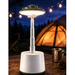 Lampa Camping LED COBA CB G26S reincarcabila USB inaltime reglabila pana la 30cm RGB+Lumina Calda si Rece