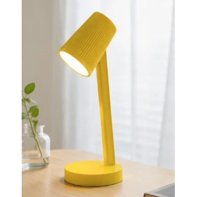 Lampa de birou LED Reincarcabila COBA CB T0005 cu 3 Moduri de Iluminare Control Tactil colorata