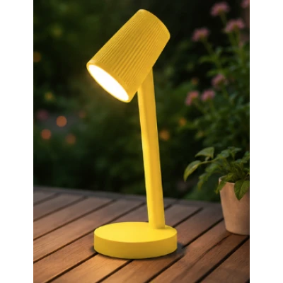 Lampa de birou LED Reincarcabila COBA CB T0005 cu 3 Moduri de Iluminare Control Tactil colorata