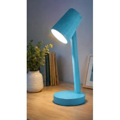 Lampa de birou LED Reincarcabila COBA CB T0005 cu 3 Moduri de Iluminare Control Tactil colorata