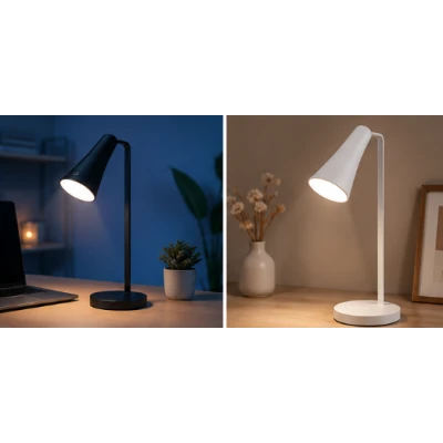 Lampa de Birou din aluminiu LED COBA CB T0004 cu 4 Moduri de Iluminare USB control tactil 4 in 1