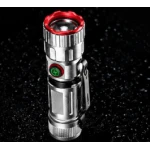 Lanterna LED YEMAO YM F605X reincarcabila USB zoom telescopic magnet clips de prindere