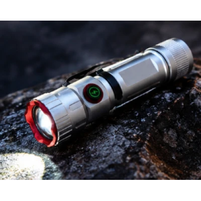 Lanterna LED YEMAO YM F605X reincarcabila USB zoom telescopic magnet clips de prindere