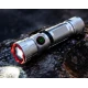Lanterna LED YEMAO YM F605X reincarcabila USB zoom telescopic magnet clips de prindere