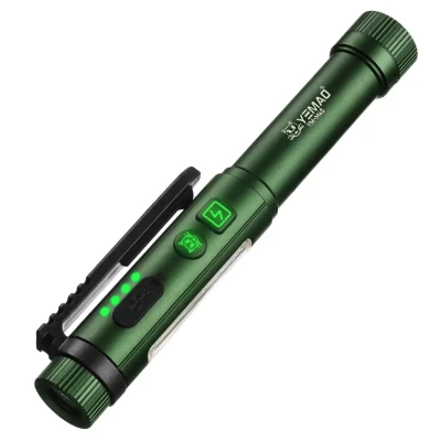 Lanterna LED Multifunctionala YEMAO YM M45 Tip Pix Magnet si Clips Metalic