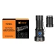 Lanterna de mana YEMAO YM F883X de 3000 lm Display Digital Zoom Telescopic Magnet