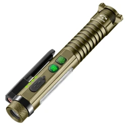 Lanterna multifunctionala YM M46 LED XPG + 11 LED SMD Laser Rosu Magnet