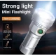 Mini Lanterna LED de mana YEMAO YM F809X de 3500 lm Zoom Telescopic 6 Moduri Iluminare