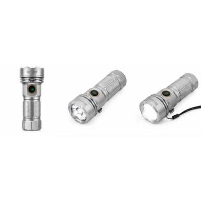 Mini Lanterna LED de mana YEMAO YM F809X de 3500 lm Zoom Telescopic 6 Moduri Iluminare