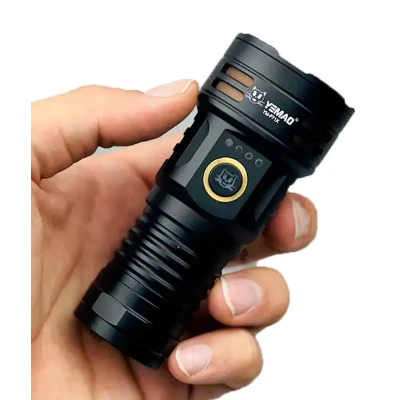 Mini Lanterna LED YEMAO YM F71X cu 7 moduri de Iluminare TG+6 LED Magnet