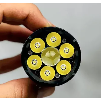 Mini Lanterna LED YEMAO YM F71X cu 7 moduri de Iluminare TG+6 LED Magnet