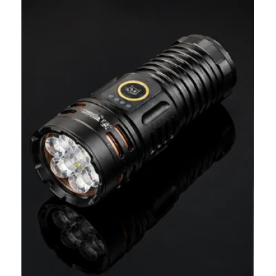 Mini Lanterna LED YEMAO YM F71X cu 7 moduri de Iluminare TG+6 LED Magnet