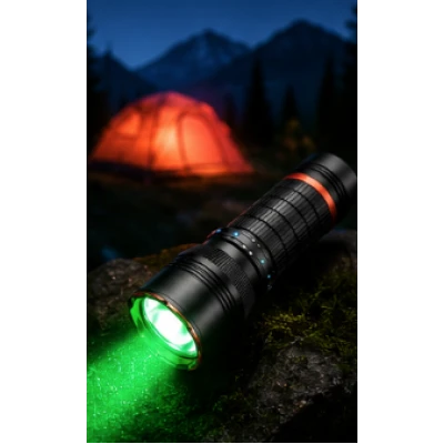 Lanterna de mana LED YEMAO YM G481 RGB Multicolor 4 Moduri de Iluminare