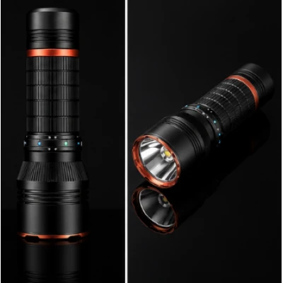 Lanterna de mana LED YEMAO YM G481 RGB Multicolor 4 Moduri de Iluminare