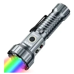 Lanterna de mana LED YEMAO YM F996 cu 6 Culori de Iluminare Magnet multifunctionala
