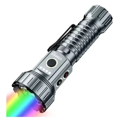Lanterna de mana LED YEMAO YM F996 cu 6 Culori de Iluminare Magnet multifunctionala