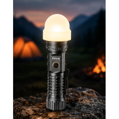Lanterna de mana LED YEMAO YM F996 cu 6 Culori de Iluminare Magnet multifunctionala
