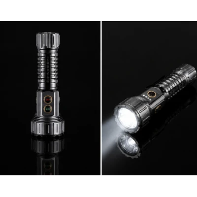 Lanterna de mana LED YEMAO YM F996 cu 6 Culori de Iluminare Magnet multifunctionala