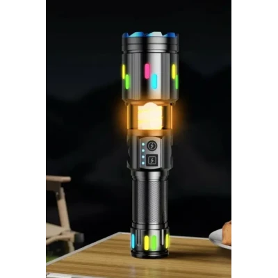  Lanterna tactica YEMAO YM G560Y de 1200LM baterie 5000 mAh functie lampa