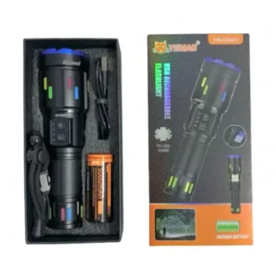  Lanterna tactica YEMAO YM G560Y de 1200LM baterie 5000 mAh functie lampa