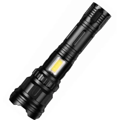 Lanterna de mana LED YEMAO YM G708 Zoom Iluminare Frontala + Laterala