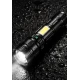 Lanterna de mana LED YEMAO YM G708 Zoom Iluminare Frontala + Laterala