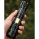 Lanterna de mana LED YEMAO YM G708 Zoom Iluminare Frontala + Laterala