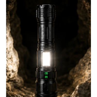 Lanterna de mana LED YEMAO YM G708 Zoom Iluminare Frontala + Laterala
