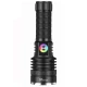 Lanterna de mana LED YEMAO YM G236 TG de 50W cu Zoom Reglabil RGB USB Corp Metalic