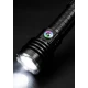 Lanterna de mana LED YEMAO YM G236 TG de 50W cu Zoom Reglabil RGB USB Corp Metalic