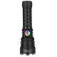 Lanterna de mana LED YEMAO YM G238 TG de 50W cu Zoom Reglabil  LED RGB Corp din Aluminiu
