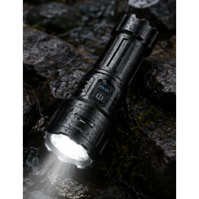 Lanterna de mana LED YM C282 fascicul puternic Laser Verde zoom reglabil