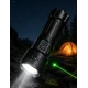 Lanterna de mana LED YM C282 fascicul puternic Laser Verde zoom reglabil