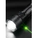 Lanterna de mana LED YM C282 fascicul puternic Laser Verde zoom reglabil