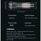 Lanterna LED YEMAO YM A5 TG de 30W cu Zoom Lampa laterala 11 Moduri iluminare